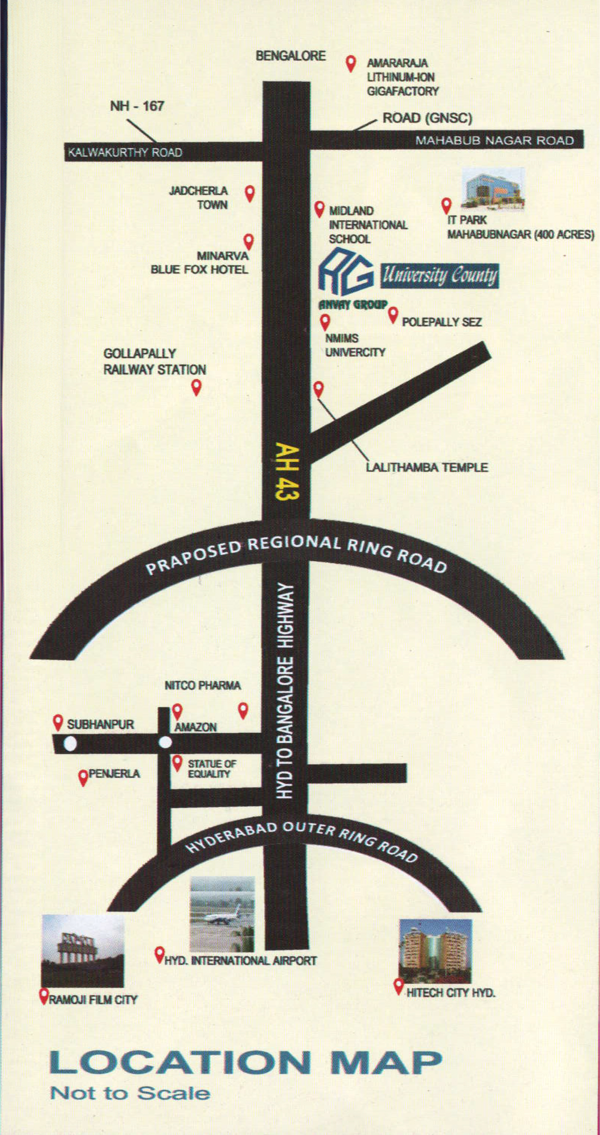 Master Location Map